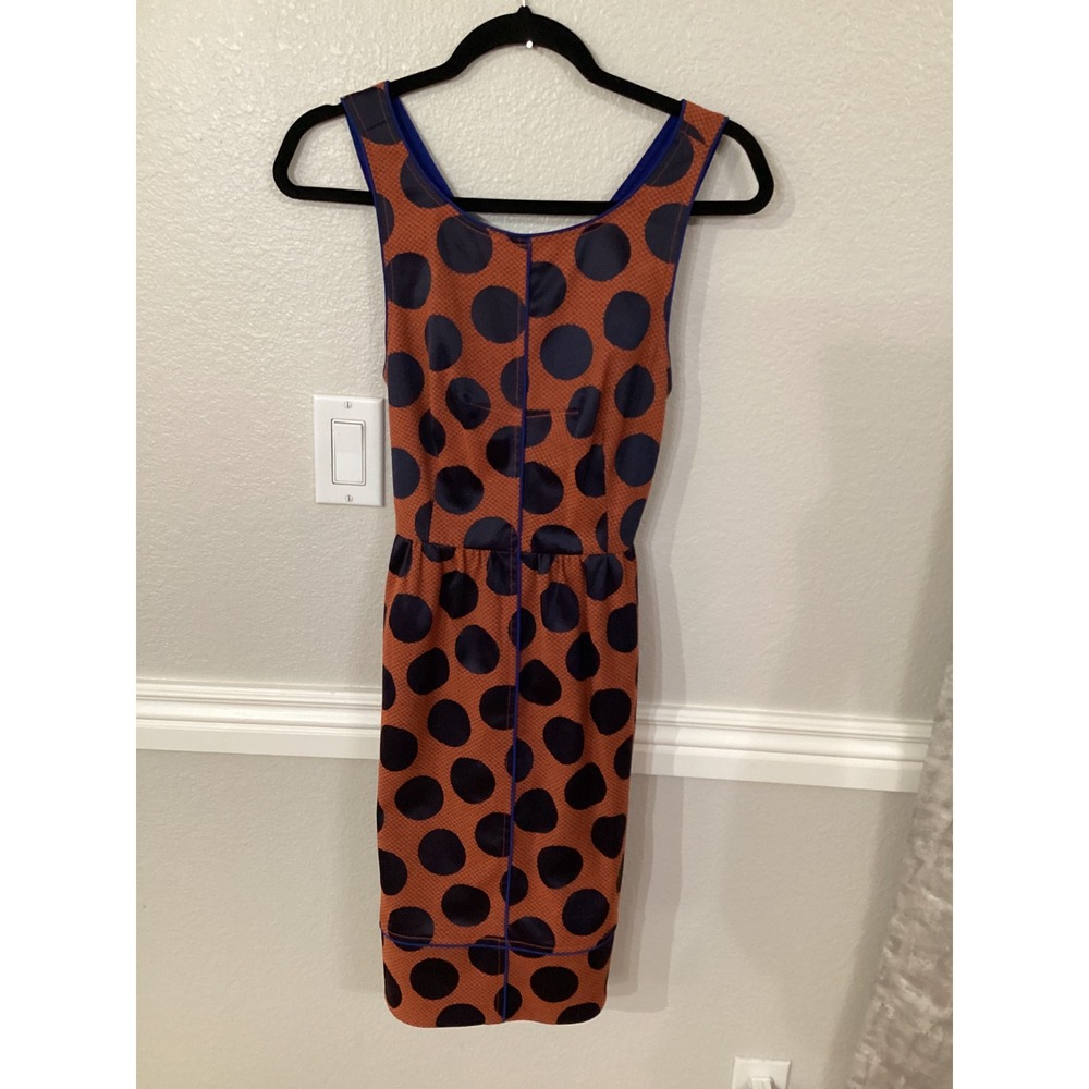 Anthropologie‎ Maeve Polka Dot Sheath Dress | Sz 4 | Retro Chic - Picture 5 of 12